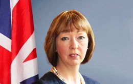 Appointed in 2020, Alison Blake was the first female Governor of the Falkland Islands