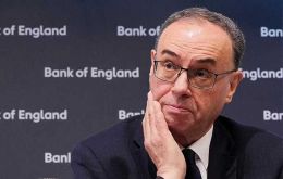 “I really do believe the path is downward” on interest rates, Mr, Bailey was quoted in The Times. BoE will review rates at the Bank's next meeting on 7 August