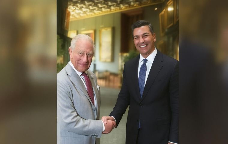 The audience with the monarch was described by President Peña as a “historic moment”