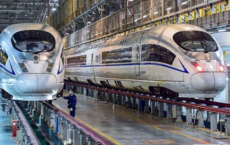 The first of the new trains is expected to enter service during the first quarter of 2027