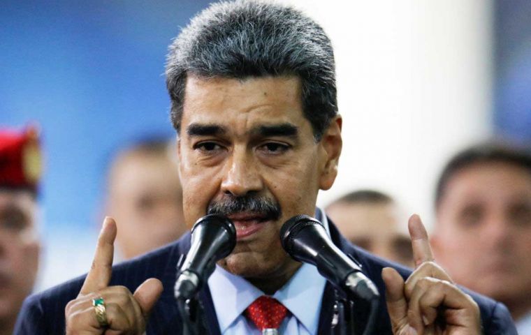 ”Venezuela's gross domestic product (GDP) has grown by more than 6% in the second quarter,” Maduro announced