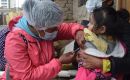 The exercise simulated the arrival of a flight from abroad with suspected measles cases 