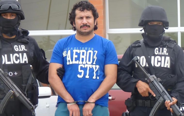 If convicted, Macías could face a mandatory minimum sentence of 10 years 