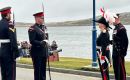 Farewell parade for Governor Alison Blake CMG
