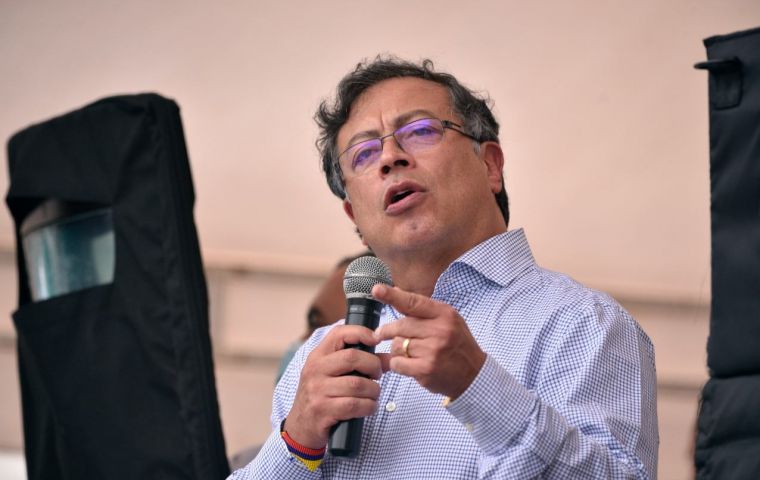 In Petro's view, 60% of the coal Israel uses for weapons manufacturing comes from Colombia 