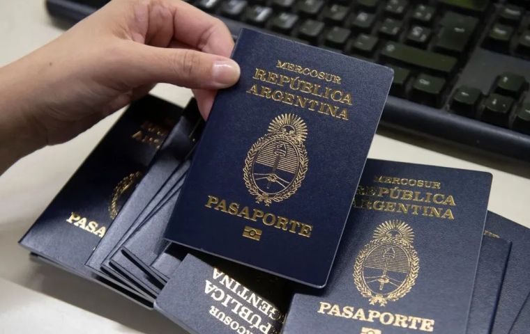 Argentines lost that visa waiver privilege after the 2001 economic crisis