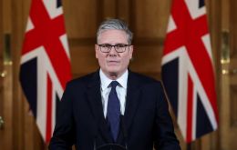 The prime minister said the UK will recognize Palestine as a state at the United Nations General Assembly in September 