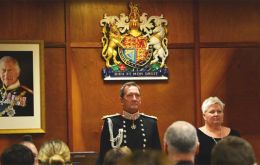 Mr Martin-Reynolds was officially sworn in this morning at The Court & Council Chambers