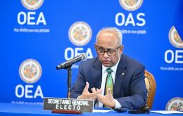 Ramdin urged the international community to support Haiti through its security and humanitarian crisis