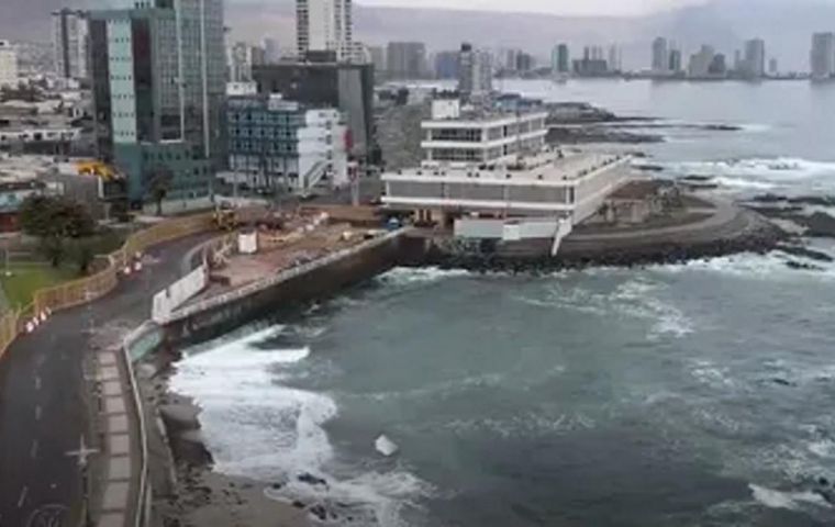 Other areas were declared under a “precaution” status, and people were advised to stay off the coastlines