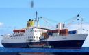 RMS St Helena when she was in full operations transporting passengers and cargo between the island in mid-Atlantic and South Africa. 