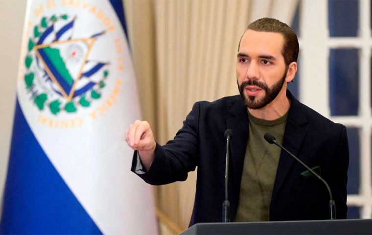 “You know what? I don't care if they call me a dictator,” Bukele said earlier this year