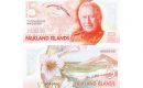 The new banknote with King Charles III and a king penguin in the obverse, and the national flower, pale maiden, and five penguin species on the reverse 
