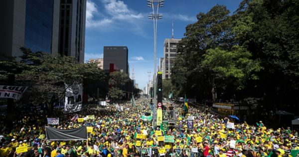 Bolsonaro supporters gather across Brazil in his support