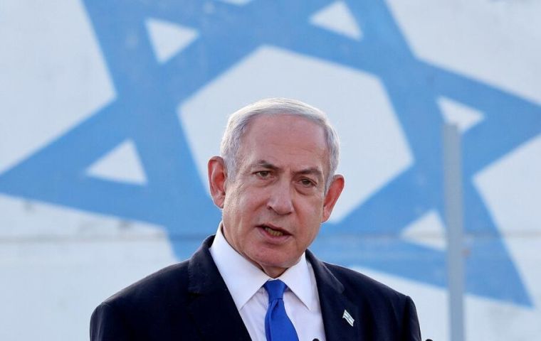 Netanyahu reportedly plans a trip to Argentina between Sept. 7 and 10