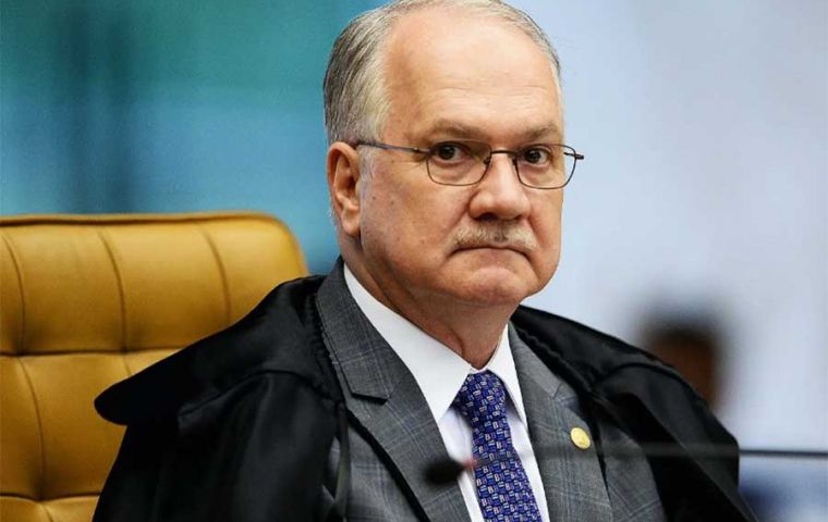 Fachin was nominated to the STF by former President Dilma Rousseff