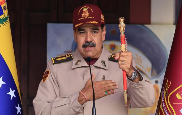 Maduro's “regime of terror continues,” Bondi noted in an interview