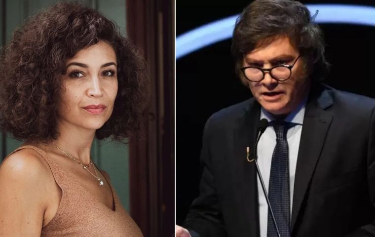 Mengolini’s lawyer, Juan Grabois, said the investigation involves the alleged use of public funds “to finance a para-state psychological terrorism network” 