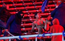 Conmebol authorities stopped the police from intervening
