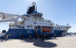 The ship’s return to Montevideo aims to secure the A-frame and allow the expedition to continue “with minimal impact”
