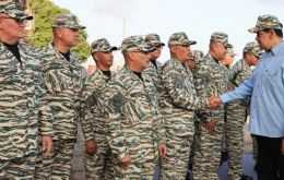 “The peoples of the world admire our courage!” Maduro insisted
