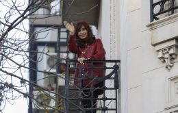 CFK was moved by her supporters' endorsement