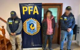 The suspect was determined to be a young Argentine national