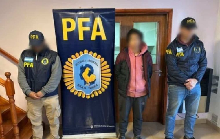 The suspect was determined to be a young Argentine national