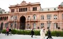 Argentina's economy calmed down on Tuesday after a hectic Monday following the Buenos Aires elections