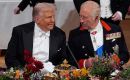 The pomp and ceremony between the two heads of State preceded Thursday's meeting between Trump and Starmer