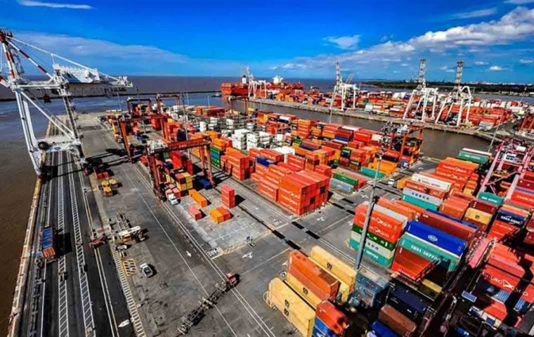 Imports grew at a faster pace than exports, so if the trend persists, a negative balance would be on the radar