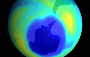 “The Vienna Convention and its Montreal Protocol became a landmark of multilateral success.  Today, the ozone layer is healing”.