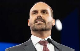 Eduardo Bolsonaro claimed the measure came in retaliation for US sanctions against Justice De Moraes' wife