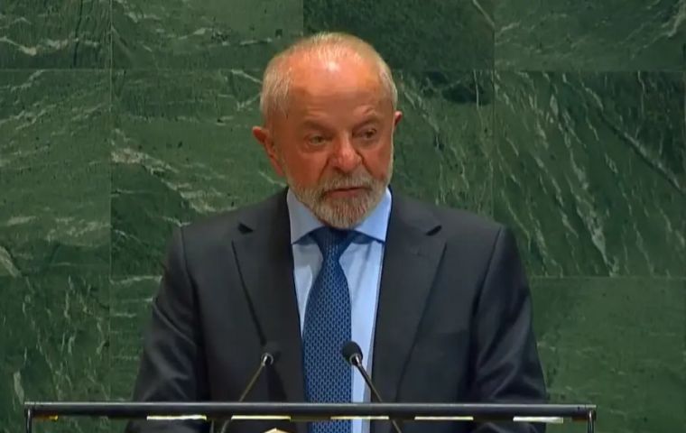 Lula wants the restoration of the 1967 borders