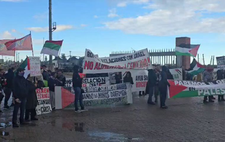 Uruguay is receiving “blood-stained” money for these transactions, they claimed