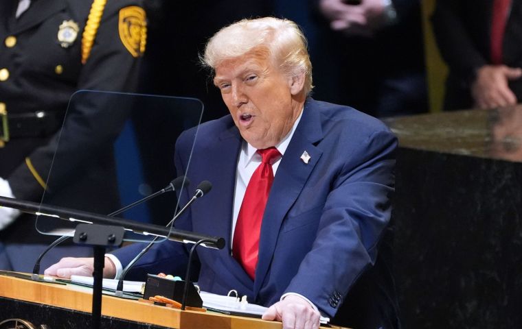 “The immigration and their suicidal energy ideas will be the death of Western Europe,” Trump warned