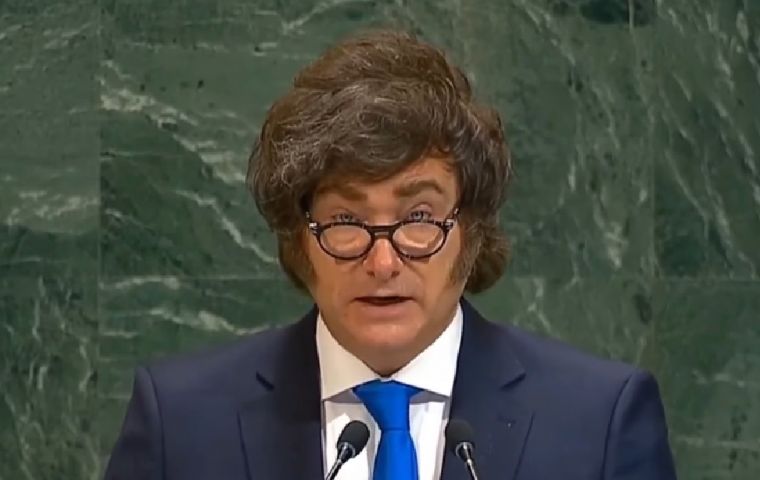 Milei accused world leaders of sticking to the current status quo not to offend potential voters