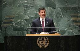 Peña insisted on his country's support for Israel and Taiwan