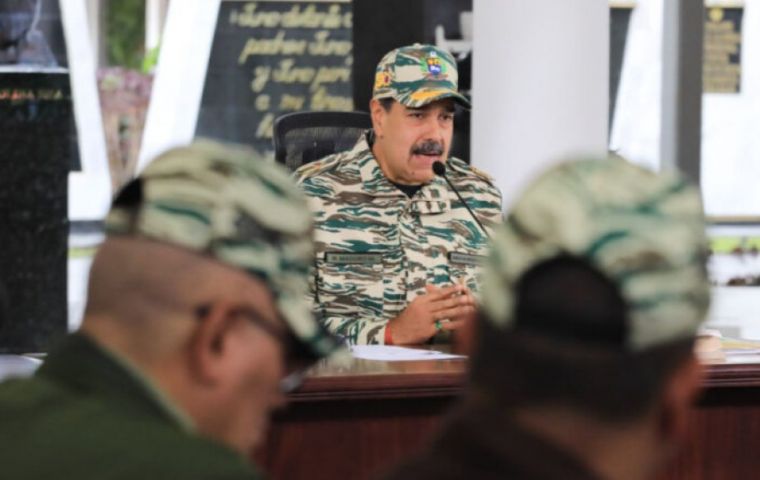Tensions between Caracas and Washington have escalated since the U.S. deployed destroyers and aircraft in the Caribbean for anti-drug operations