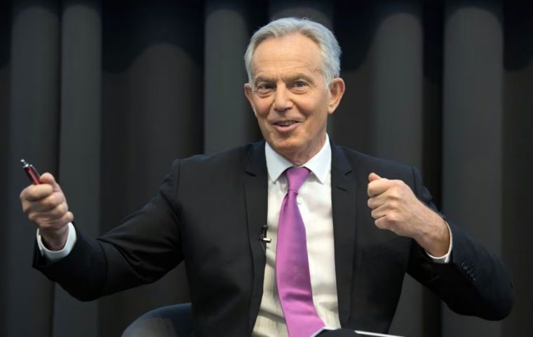 Blair has a history in Middle East diplomacy, having served as the Middle East envoy for the Quartet (US, EU, UN, and Russia) until 2015