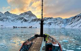The FPV will be required to fulfil a multi-purpose role in the Scotia Sea region of the Southern Ocean, with primary functions including patrol and fisheries protection (Pic GSGSSI)