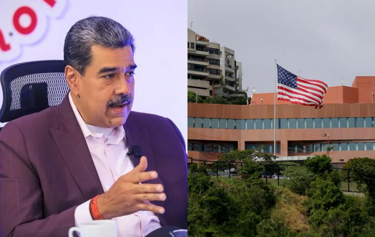 Maduro admitted he had a positive response from Washington