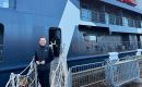 Mr. Colin Martin-Reynolds before boarding the MV Silver Explorer 