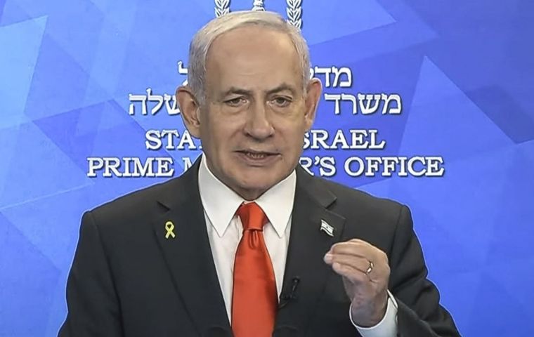 Netanyahu said it was a “diplomatic success and a national and moral victory” for Israel 