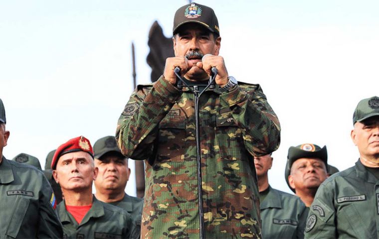 If the gringos attack, we will respond, insisted Maduro