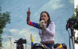 Machado has spent nearly a year in hiding due to political persecution by the government of Nicolás Maduro