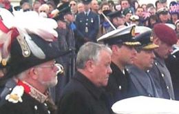 Gov. Huckle, Minister Ingram, Prince Edward attend a Parade at Liberation Monument
