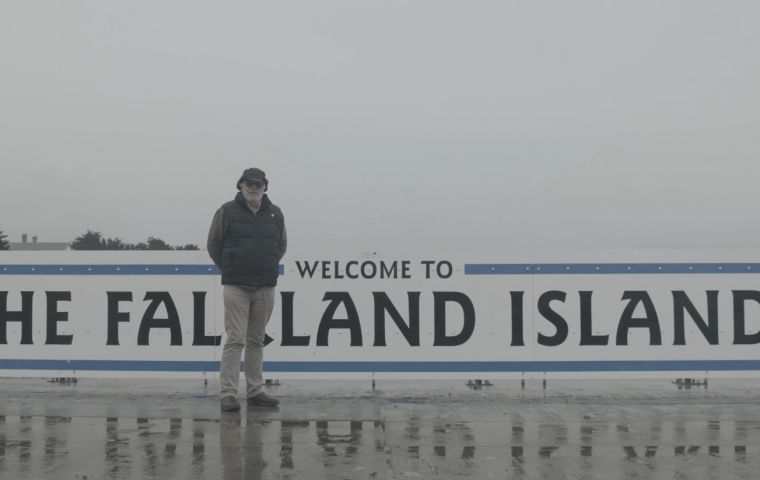 Frame of the video produced by Falkland Islands Legislative Assembly