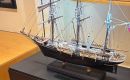 The scale model of Endurance aboard the RRS Sir David Attenborough
