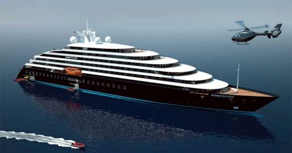 Ultra-luxurious ship kicks off Uruguay's cruise season